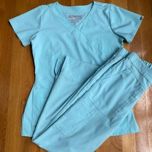 MAKE OFFER XS Greys Anatomy Signature Scrub Set